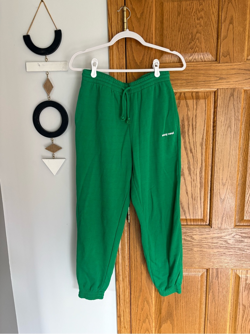 H&M Green Easy Soul Sweatpants Cozy Joggers